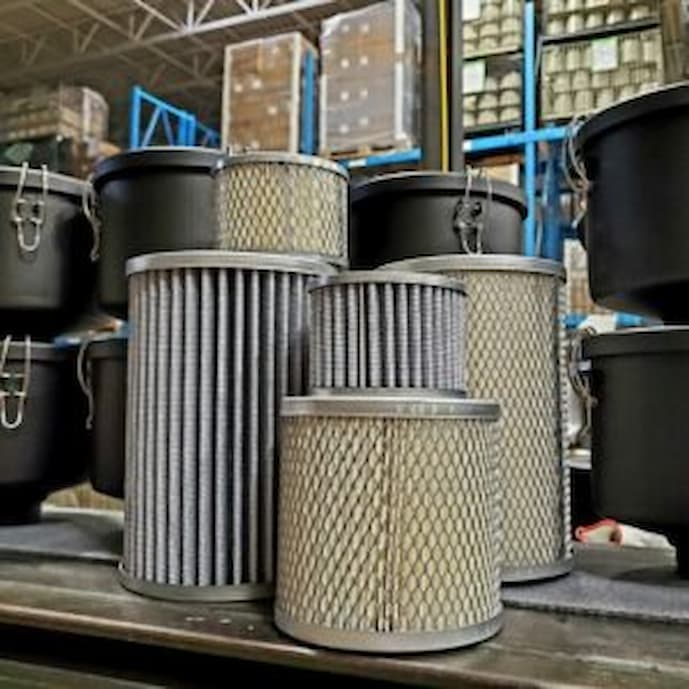 Compre elementos filtrantes industriais com qualidade premium e entrega rápida